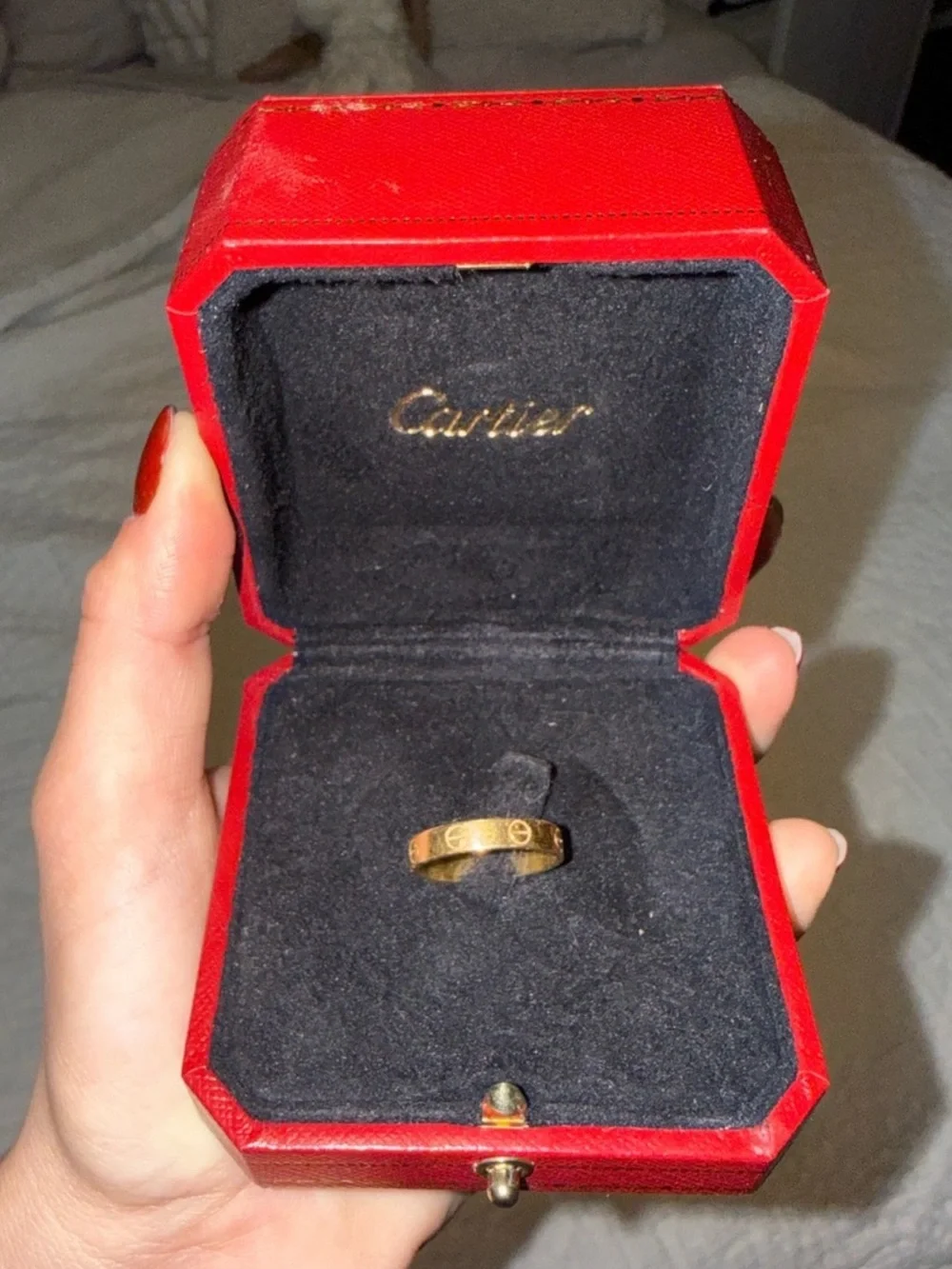CARTIER LOVE RING - Small - Picture 7 of 9